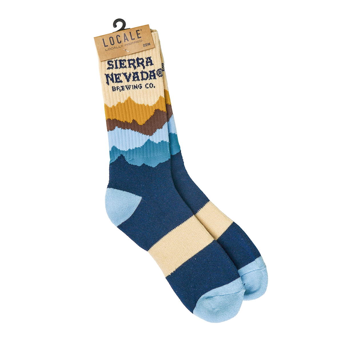 Sierra Nevada Mountain Range Socks