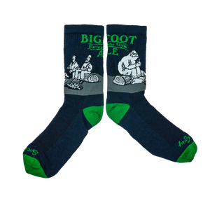 Thumbnail of Sierra Nevada Bigfoot Wool Socks - showing both sides of the sock design