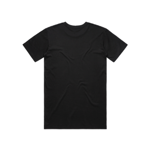 Thumbnail of Black t-shirt on a white background