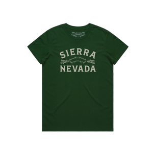 Thumbnail of Green t-shirt with 'Sierra Nevada' text on a white background
