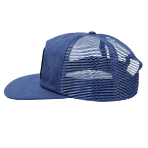 Thumbnail of Blue mesh cap on a white background