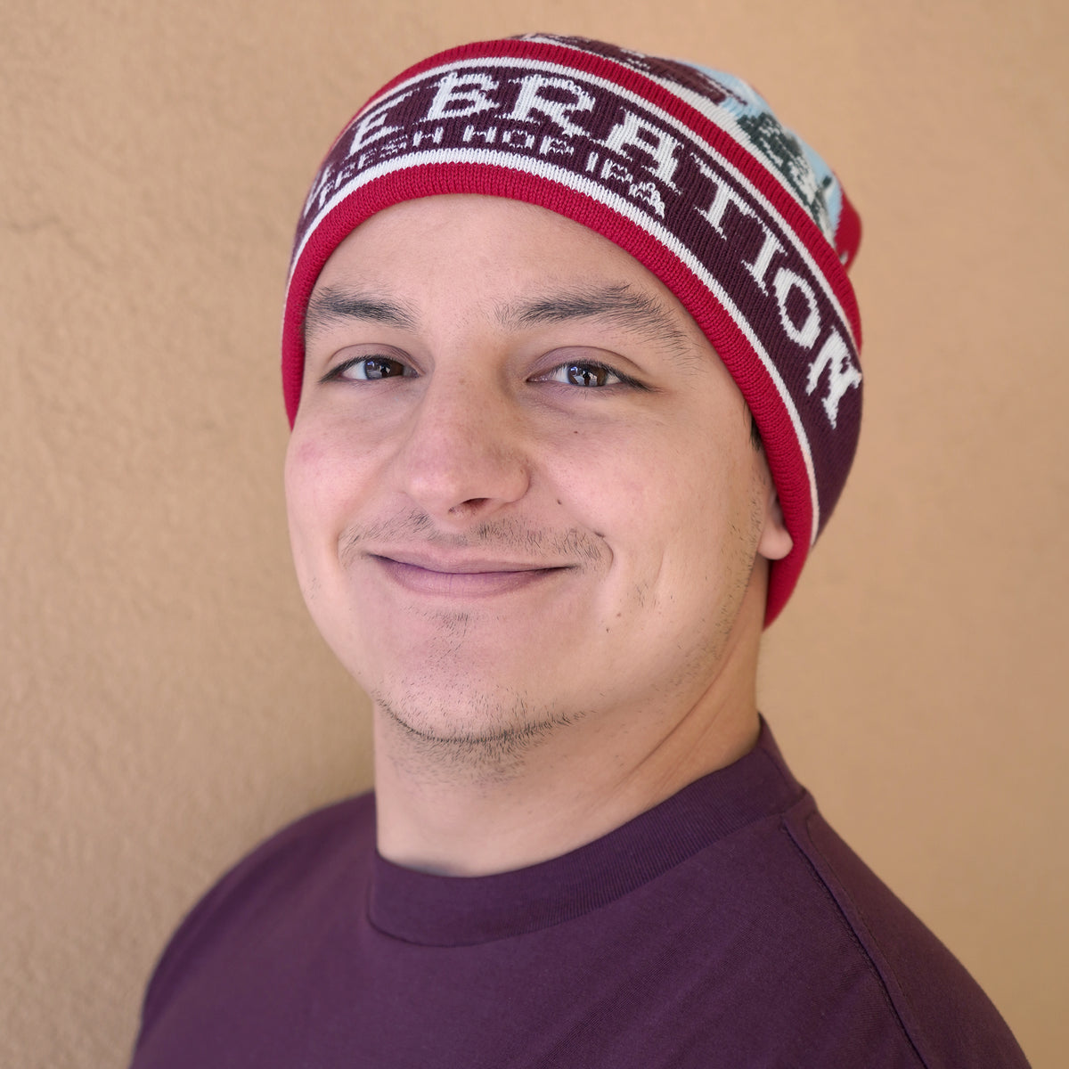 Sierra Nevada Celebration Beanie worn by a man