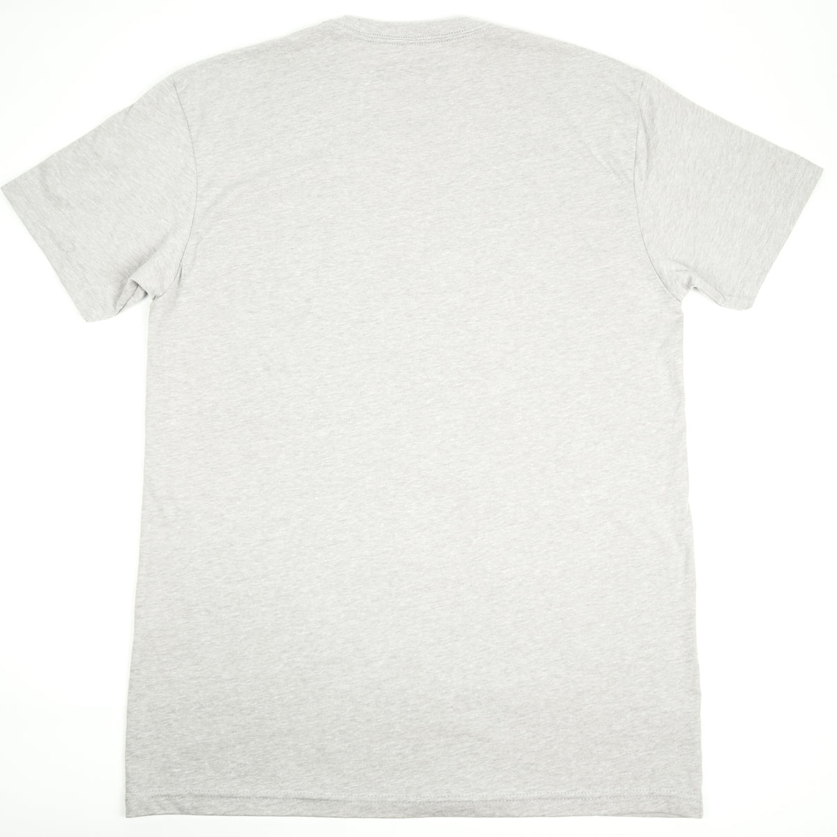 Plain white t-shirt on a white background