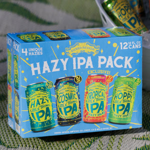 Thumbnail of Sierra Nevada Hazy IPA Pack on a table in front of a bucket of ice with cans chilling