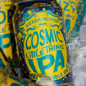 Thumbnail of Close-up of Sierra Nevada Cosmic Little Thing in ice, as part of the Hazy IPA Pack