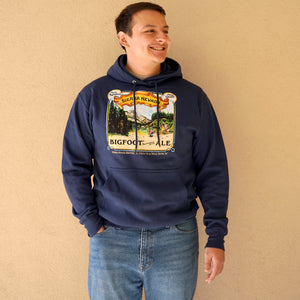 Thumbnail of Sierra Nevada Brewing Co. Bigfoot Hoodie worn by a man facing the camera to show the front of the hoodie