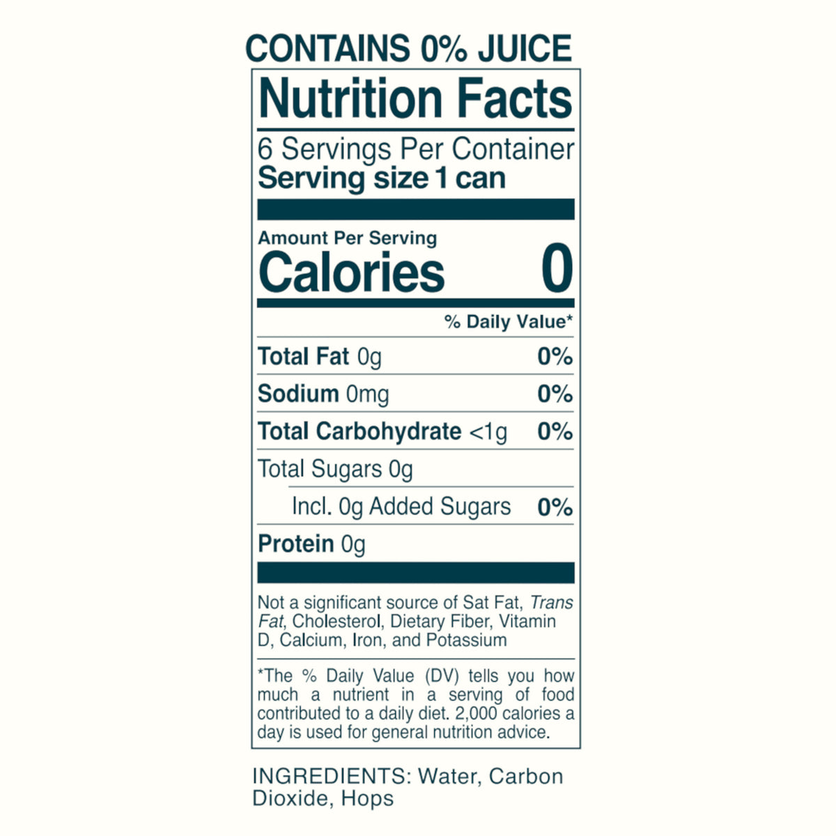 Hop Splash Sparkling Hop Water