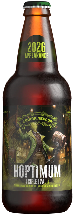 Thumbnail of A bottle of Hoptimum Table Beer by Sierra Nevada Brewing Co. with a label that includes the year 2024 and the text 'fancy seeing me here'.