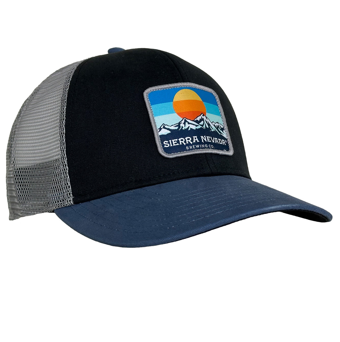 Sierra Nevada Mountain Gradient Sunset Trucker Hat