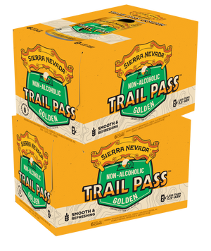 Thumbnail of Box of Sierra Nevada Trail Pass Golden non-alcoholic beer on a white background