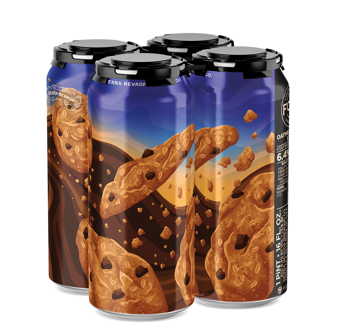 Sierra Nevada Brewing Co. Oatmeal Cookie Stout 16oz. Can - 4-pack