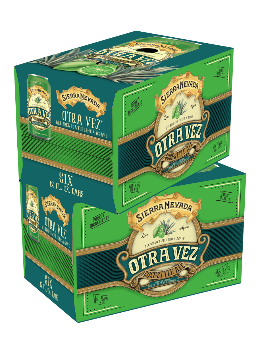 Sierra Nevada Brewing Co. stack of 2 six-packs of Otra Vez