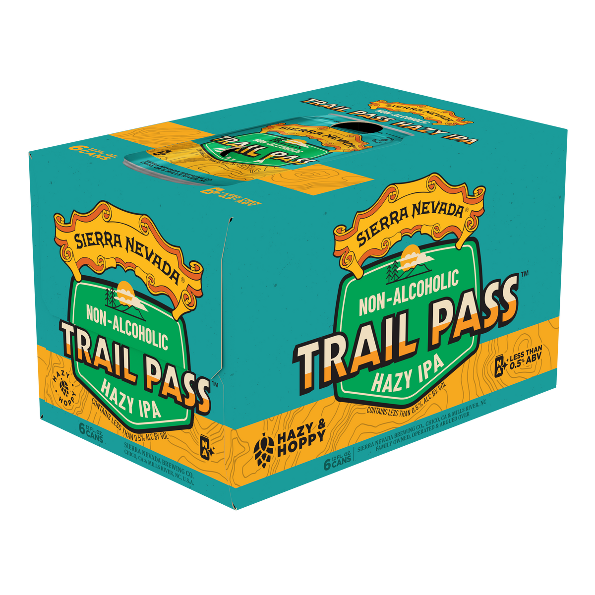 Sierra Nevada Brewing Co. Trail Pass Hazy IPA 12oz. Can 6-pack