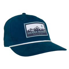 Monochrome Mountain Range Golfer Hat