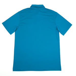 Thumbnail of Blue polo shirt on a white background