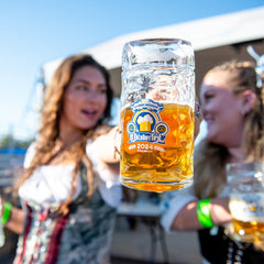 Oktoberfest Glass Stein