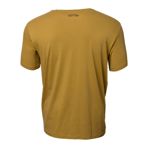 Thumbnail of ROVE Mountain Gradient Pocket Tee Gold back view
