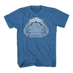 Thumbnail of Sierra Nevada Brewing Co. Oktoberfest 2024 T-Shirt in Heather Blue