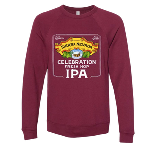 Thumbnail of Sierra Nevada Brewing Co. Celebration Crewneck in Maroon - front view