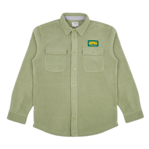 Thumbnail of Green shirt with a logo on a white background