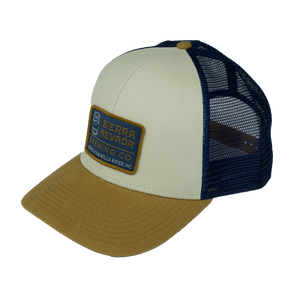 Thumbnail of SNBC Brewery Info Trucker Hat in Khaki