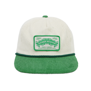 Thumbnail of Green and white cap with Sierra Nevada logo on a white background
