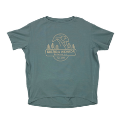 Women's Oval Mountain Scene T-Shirt