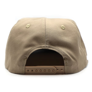 Thumbnail of Beige cap with open back on a white background