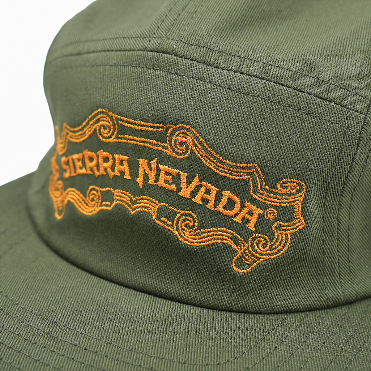 Green cap with 'Sierra Nevada' embroidery on a white background