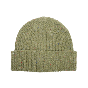 Thumbnail of Green knit beanie on a white background