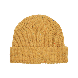 Thumbnail of Yellow knit beanie on a white background