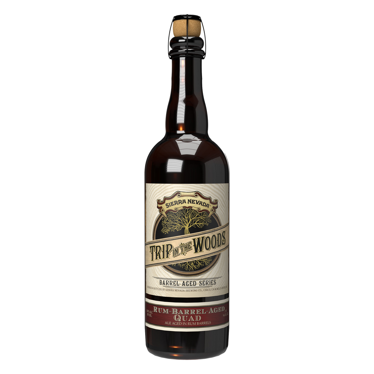 Trip in the Woods Rum Barrel Aged Quad 750 mL bottle