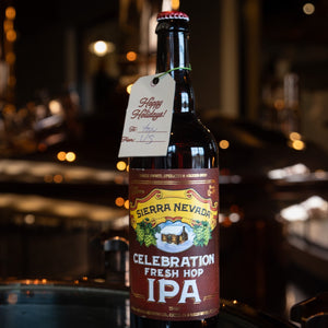 Thumbnail of Sierra Nevada Celebration Fresh Hop IPA 750ml bottle with gift tag