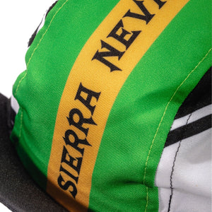 Thumbnail of Sierra Nevada Brewing Co. Cycling Cap - detailed view of the stripe graphic running from the front of the cap to the back