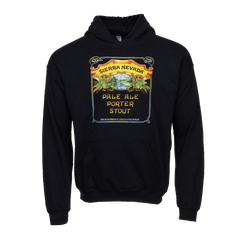 Pale-Porter-Stout Black Hooded Sweatshirt