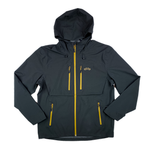 Thumbnail of Sierra Nevada Brewing Co. Men's Rain Jacket - front view showing zipper and pockets