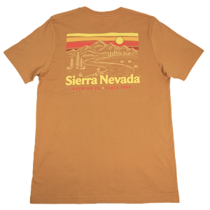 Thumbnail of Brown t-shirt with Sierra Nevada Brewing Co. graphic on the back