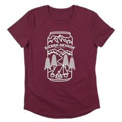 Women's Beer Can Camping T-Shirt
