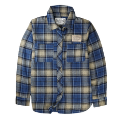 Women's Classic Navy Plaid Flannel