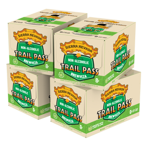 Thumbnail of Multiple boxes of Sierra Nevada Trail Pass non-alcoholic brewveza on a white background