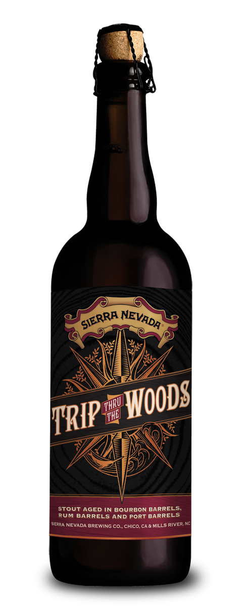 Sierra Nevada Brewing Co. Trip Thru The Woods Barrel Aged Stout 750 mL bottle