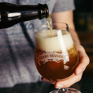 Thumbnail of Pouring a glass of Sierra Nevada Brux beer