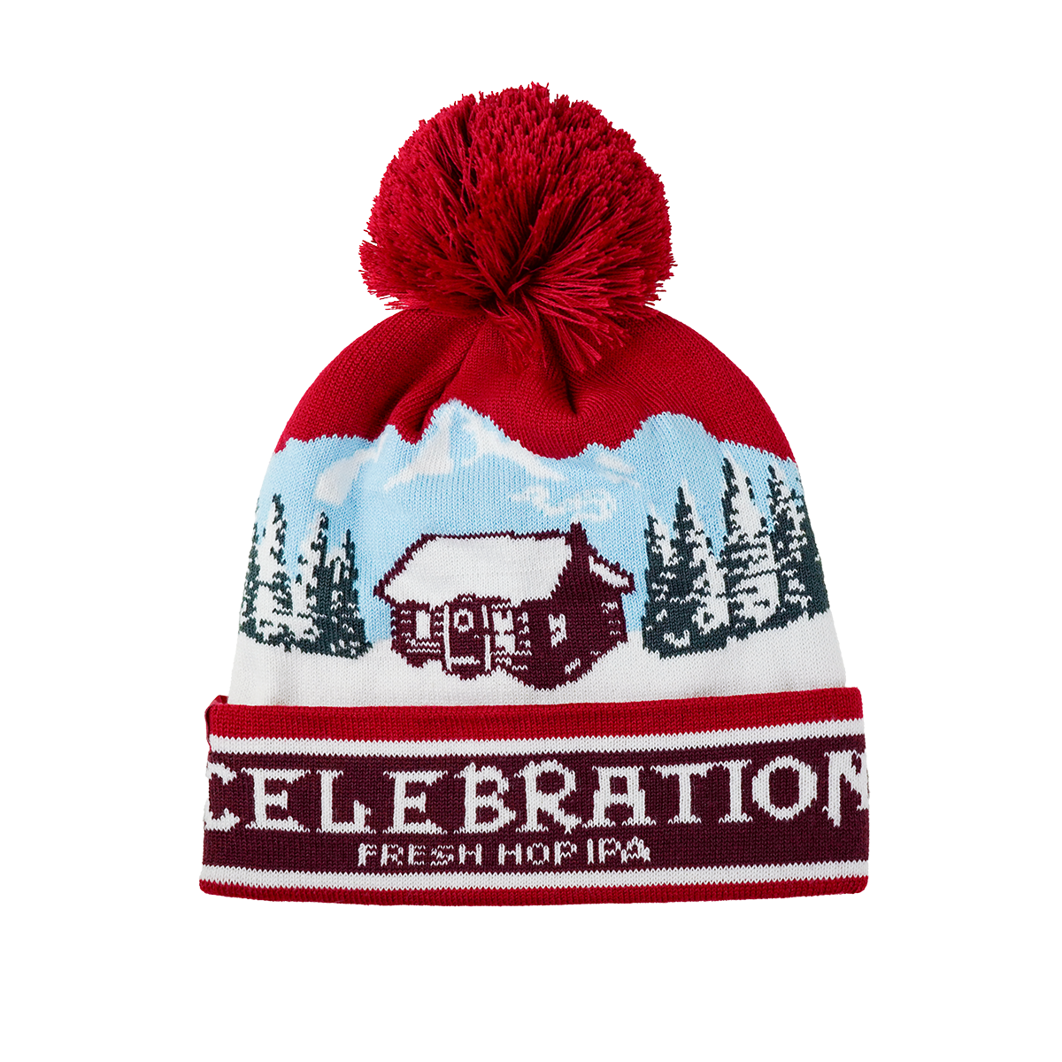 Sierra Nevada Brewing Co. Celebration Pom Beanie - front view