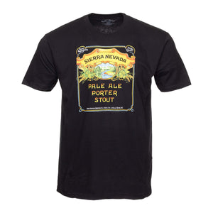 Thumbnail of Sierra Nevada Pale-Porter-Stout T-Shirt Black - Front view