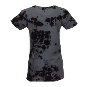 Thumbnail of Black and gray tie-dye t-shirt on a white background