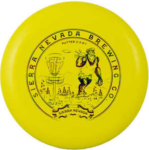 Thumbnail of Sierra Nevada disc golf disc - yellow