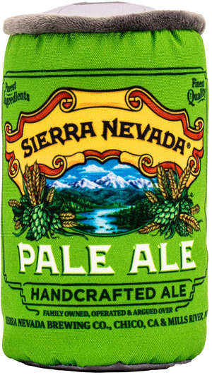 Thumbnail of Sierra Nevada Pale Ale can plush squeaky dog toy