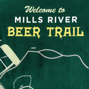 Thumbnail of Sierra Nevada Mills River Trail Map Bandana