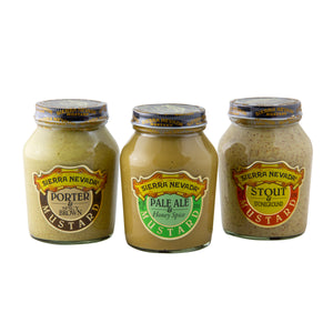 Thumbnail of Trio of Sierra Nevada mustard jars