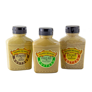 Thumbnail of Trio of Sierra Nevada mustard bottles
